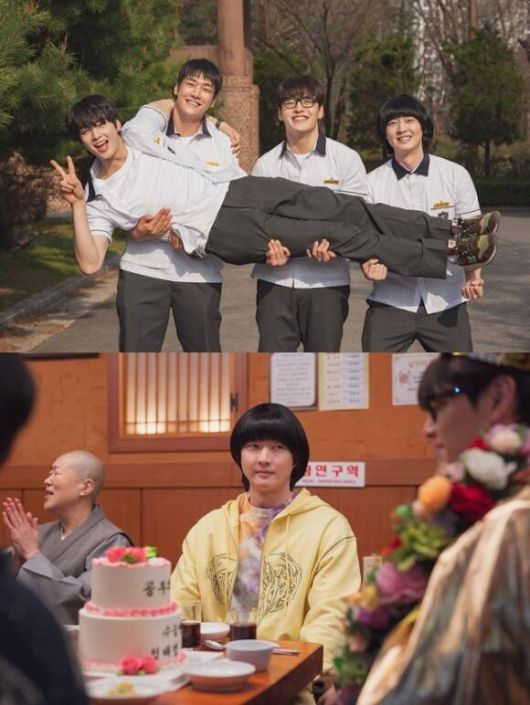 배우 강영석은 <더팩트>와의 인터뷰에서 '퍼스트 라이드' 출연 배우들의 호흡에 대해 "현장에서 케미가 좋았다. 되게 많이 친해졌다"고 들려줬다. /㈜쇼박스