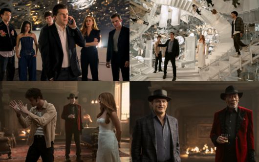 '나우 유 씨 미3'는 나쁜 놈들을 잡는 마술사기단 호스맨이 더러운 돈의 출처인 하트 다이아몬드를 훔치기 위해 목숨을 건 지상 최고의 마술쇼를 펼치는 블록버스터다. /롯데엔터테인먼트