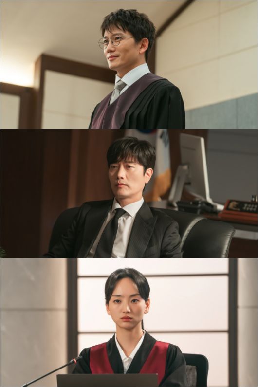'판사 이한영' 배우 지성·박희순·원진아가 자신의 캐릭터를 설명하는 키워드를 공개했다. /MBC