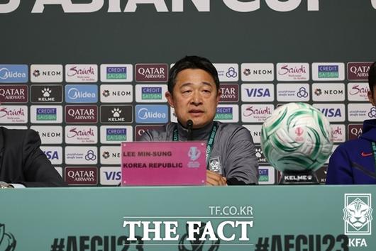 6년 만의 U23 아시안컵 정상 탈환에 나서는 한국의 이민성 감독./리야드=AP.뉴시스