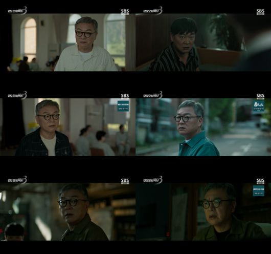 김의성은 "올해는 '모범택시3' 끝내는 게 가장 중요했다. 한 시즌 잘 마쳐서 너무 좋다"고 떠올렸다. /SBS