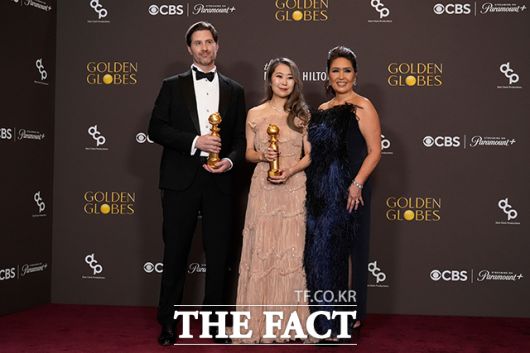 골든글로브 애니메이션 작품상 거머쥔 매기 강 감독. /베벌리힐스=AP.뉴시스