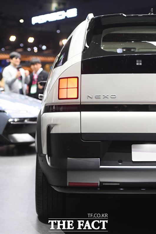 현대차는 지난해 10월 도쿄에서 열린 재팬 모빌리티쇼 2025에 참가해 '디 올 뉴 넥쏘'를 공개했다. /더팩트 DB