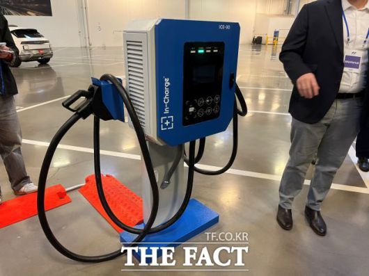 모셔널 라스베이거스 테크니컬 센터 충전 시스템. /최의종 기자