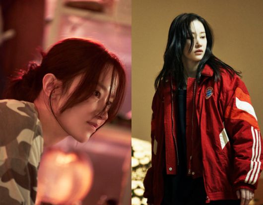 전종서는 미친 운전 실력으로 생계유지하는 도경 역을 맡아 한소희와 연기 호흡을 맞췄다. /플러스엠 엔터테인먼트