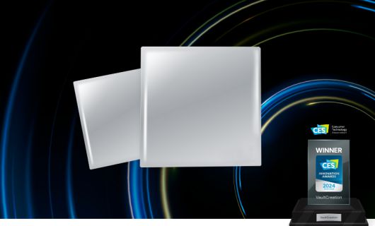 건식 식각 전문 기업 볼트크리에이션이 ‘V-glass’로 혁신상을 수상했다.