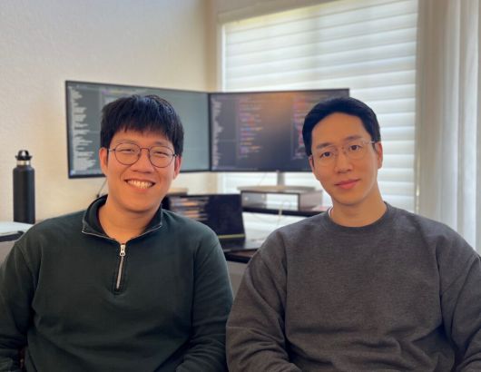 하프모어 공동창업자들. 이재범 CTO(왼쪽), 이주현 CEO(오른쪽)