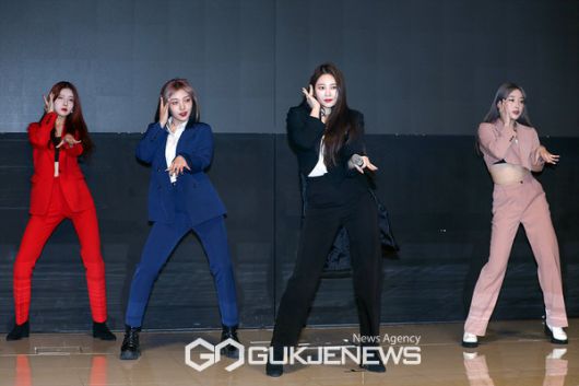 ▲ 가수 태하, 걸그룹 인터걸스 / ⓒ이대웅 기자