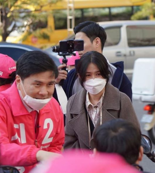 지상욱, 심은하 부부 / 사진=지상욱 인스타그램