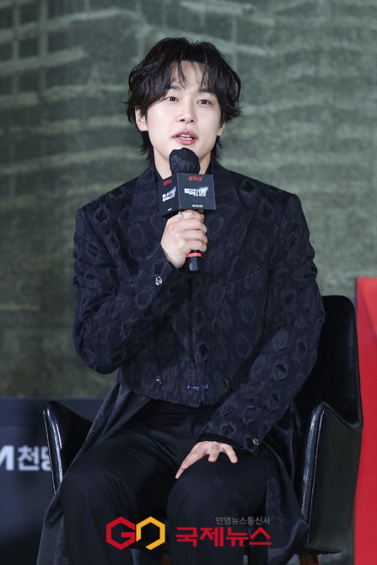 ▲ 택배기사 꿈꾸는 난민 '사월' 역 맡은 배우 강유석 / ⓒ이대웅 기자