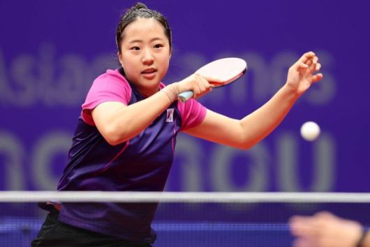 신유빈 선수(사진=대한탁구협회 제공)