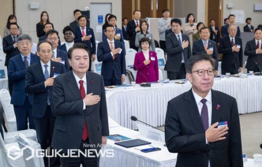 6일 오전, 부산항국제전시컨벤션센터에서 개최된 '부산시민의 꿈과 도전 간담회' 모습/제공=부산시