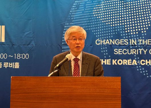 원광대 한중관계연구원장 김정현교수, 축사(사진=원광대학교 제공)