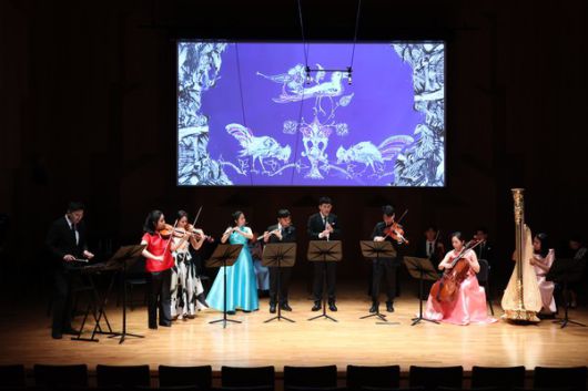 지난해 4월 열린 가온 솔로이스츠 정기연주회 공연(사진=HS효성)