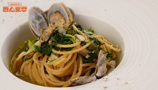기은세 - '냉이 봉골레 파스타' 레시피 / KBS 제공