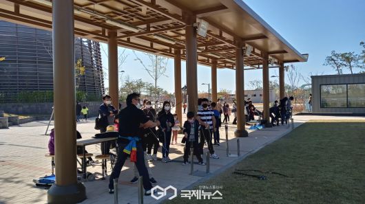 (제공=영천시) 화랑설화마을 국궁체험장