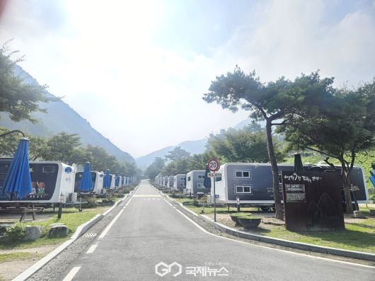 (제공=영천시) 치산관광지 캠핑장