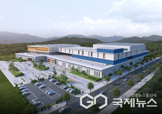 우주환경시험시설 조감도 사진/진주시