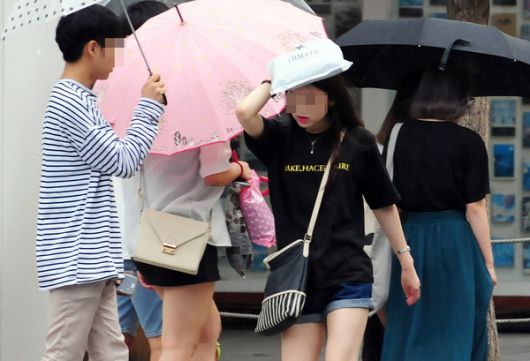 봄비스케치, 비스케치, 여름, 장마기간, 날씨스케치 (국제뉴스DB)