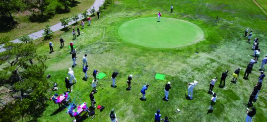 (사진=장수골프리조트)어프로치 이벤트 모습