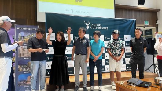 (사진=이재형기자)참여하신분들에게 이벤트 행사 추첨 모습