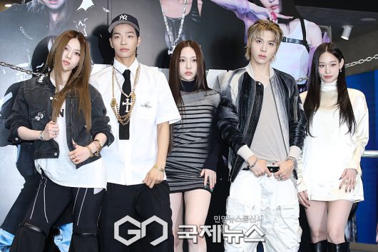 ▲ 올데이 프로젝트(ALLDAY PROJECT) 베일리, 타잔, 영서, 우찬, 애니 / ⓒ이대웅 기자