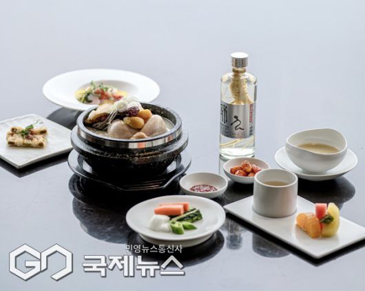 무궁화 전복황기삼계탕/제공=롯데호텔부산