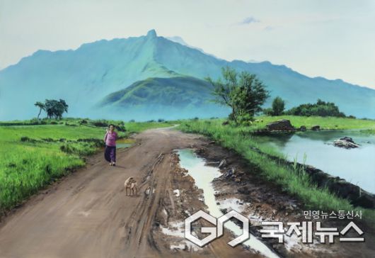 이영희_나의 고향_Oil on canvas_100x65cm_2024(사진=청담 보자르 갤러리)