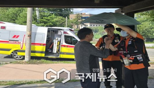 영주소방서, 폭염대비 국민 안전수칙 당부