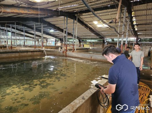 (제공=경북도) 고수온 수산피해 최소화 위한 현장방문