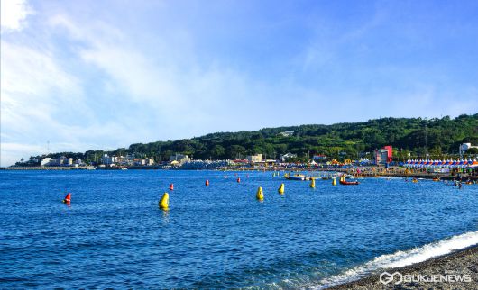 (사진=김진태 기자) 오류해수욕장 전경