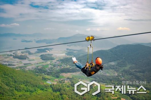 하동 짚와이어 사진/하동군