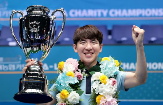 2025-2026시즌 PBA 상금랭킹 공동1위(1억 250만원)를 달리고 있는 모리 유스케(일본. 에스와이)/@PBA