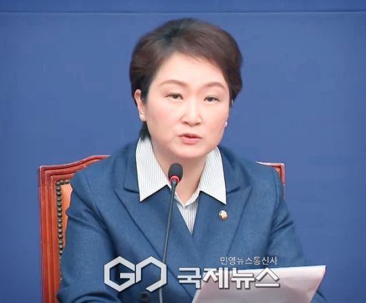 ▲더불어민주당 이언주 최고위원 사진=고정화 기자