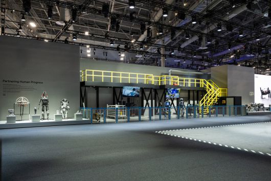 CES 2026 현대차그룹 전시관 전경