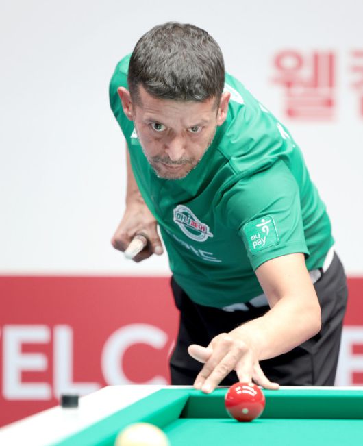 하나카드 에이스 무라트 나지 초클루. Q.응우옌과 함께 각각 2승씩 합작, 팀승리를 이끌었다./@PBA