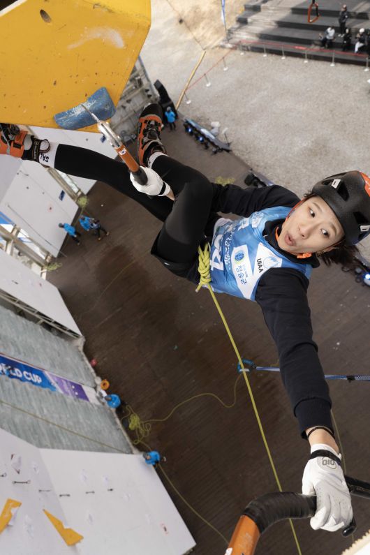 김진영(여)_난이도 부문 여자부 3위 _사진출처 (사)대한산악연맹