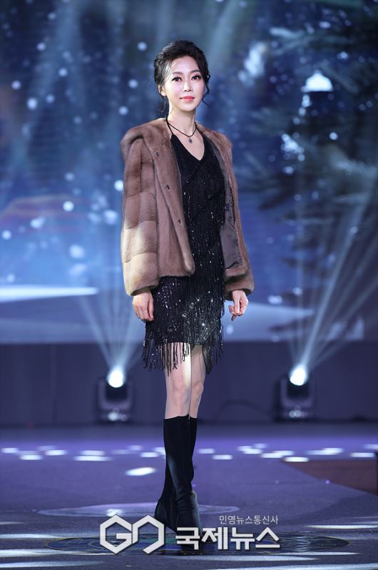 ▲ 글로벌탑모델상 수상자 시니어 모델 박준이 / ⓒ이대웅 기자