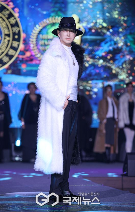 ▲ 글로벌탑모델상 수상자 시니어 모델 서범하 / ⓒ이대웅 기자