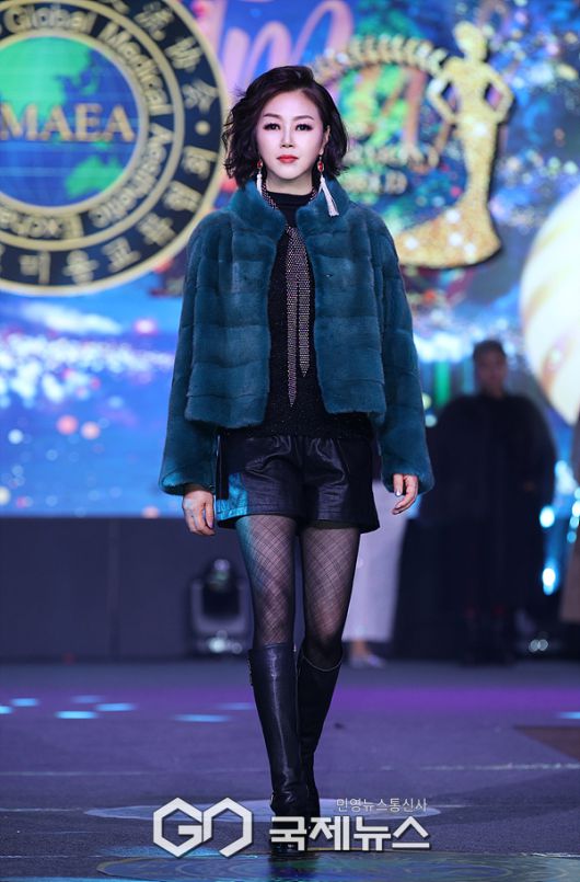 ▲ 글로벌탑모델상 수상자 시니어 모델 최태남 / ⓒ이대웅 기자