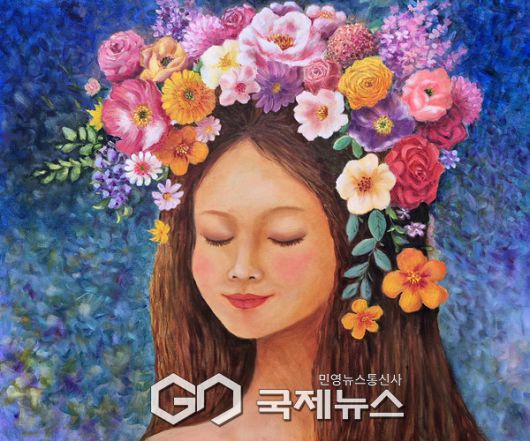 WEDDING/60.6*72.7cm/Oil on canvas/2025 최정희 작가 [사진/ 김서중 기자]