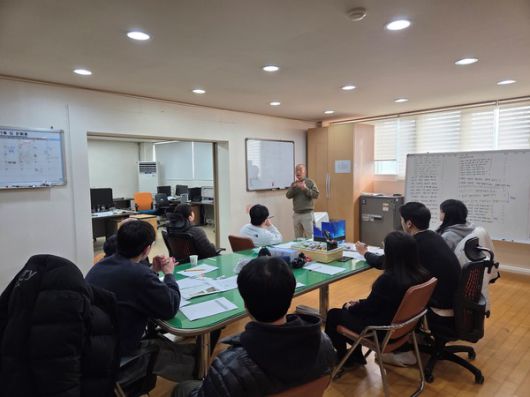 사진제공 = 가평군청                         자체 설계단 실무교육