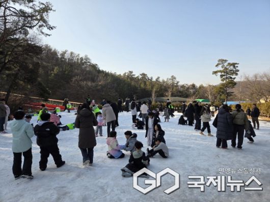 용인시청소년수련원 눈썰매장(사진=용인시)