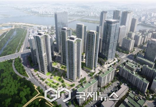 여의도 광장아파트 28 재건축 정비사업 조감도 예시(안) [사진제공=영등포구청]