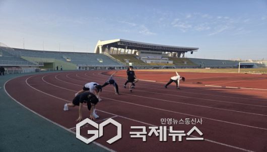 봉화교육지원청, 제주 전지훈련 통해 학교운동부 도약의 발판 마련 (봉화교육지원청 제공)