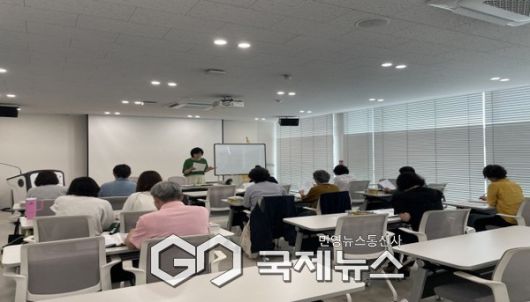 영주하망도서관 강좌 진행 모습(영주하망도서관 제공)