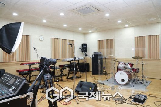 마포음악창작소 밴드 작업실 [사진제공=마포구청]