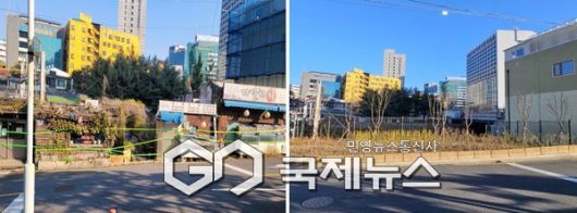 서대문구 충정로역 인근 철로 변 무단 점유 완충녹지 복원 [사진제공=서대문구청]