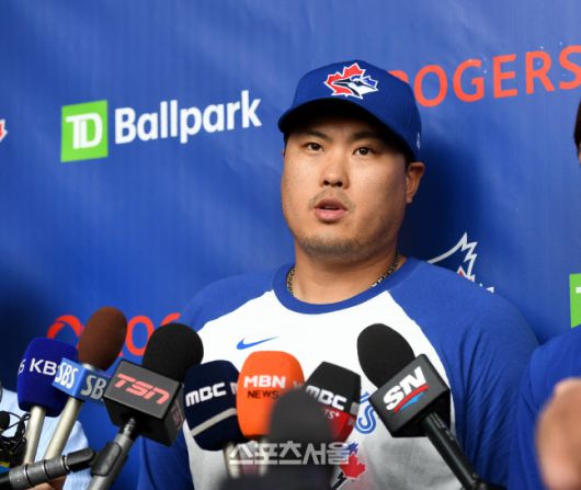 토론토 블루제이스 류현진. 2020. 2.14. 최승섭기자 thunder@sportsseoul.com