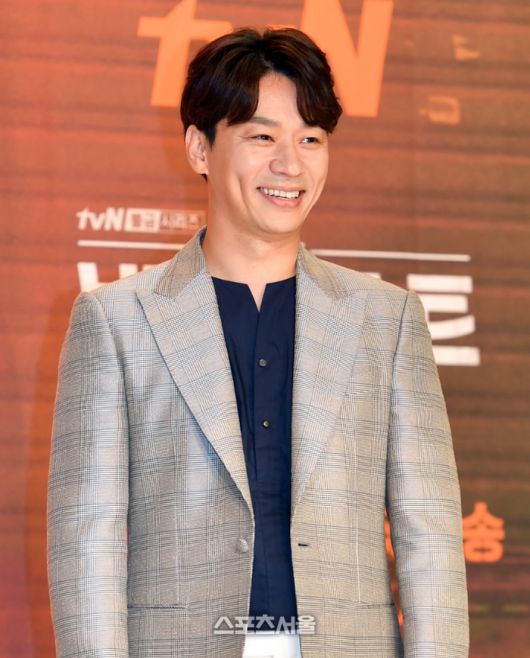 배우 정상훈이 지난 2018년8월 tvN‘빅포레스트’ 제작발표회에서 포즈를 취했다. 강영조기자 kanjo@sportsseoul.com